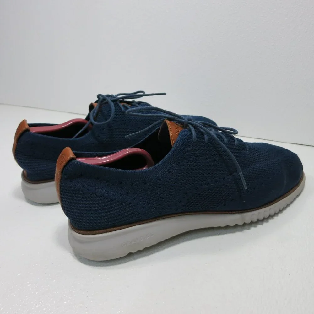 Cole Haan Men's 2.ZERØGRAND Wingtip Breathable Fabric Casual Oxford Shoes 13 M,